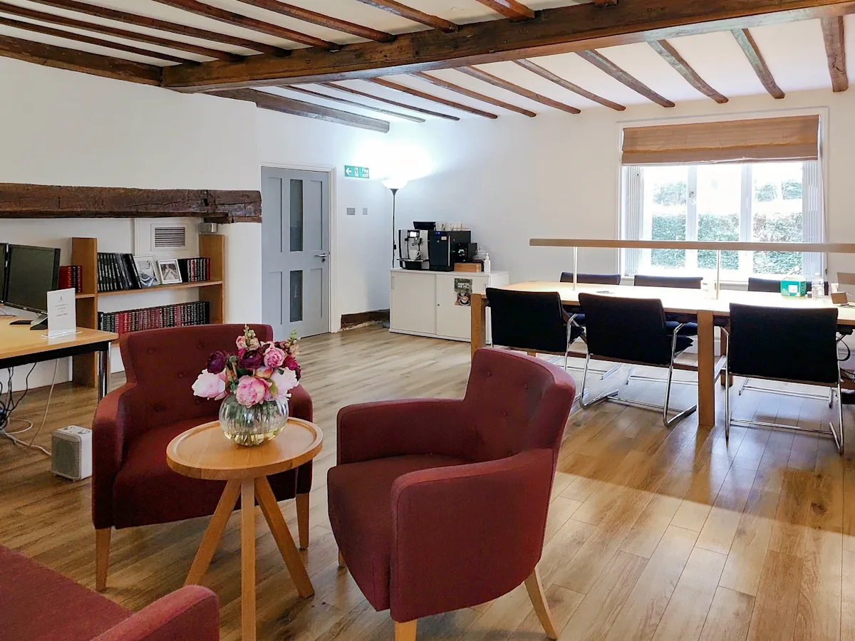 Flexible furnished workspace